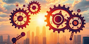 Growth Gears: Mechanisms of Economic Expansion